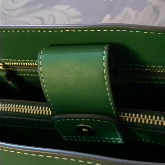 Authentic Tory Burch Canvas and Leather Bag - Picture 5 of 6